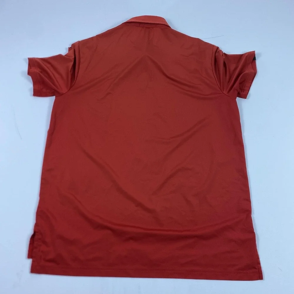 Polo Ralph Lauren RLX Polo Shirt Mens Large Red Berkeley Classic Golf Stretch